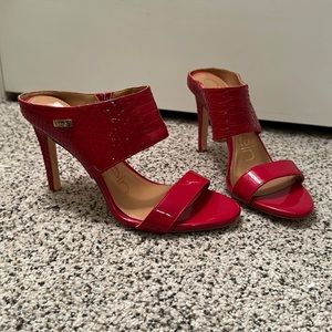 Calvin Klein true red heels